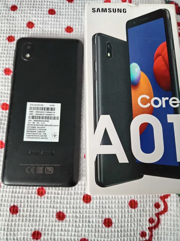 Samsung Galaxy A01 Core 16GB (Karobka bor, holati yaxshi) — фото 3