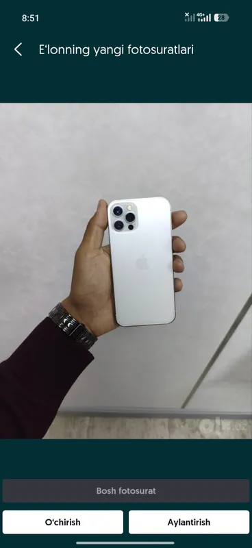 iPhone 12 Pro 128 ГБ, 72% зарядки, не вскрывался 2