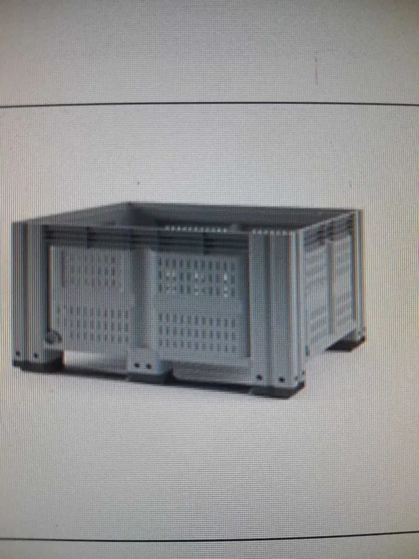 Пластиковый контейнер IBOX 1200х800 (сплошной .на ножках)