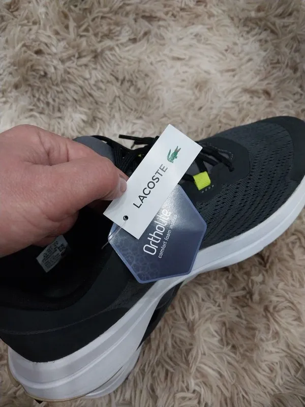 Мужские кроссовки Lacoste Men's Run Spin Sneaker. — фото 1