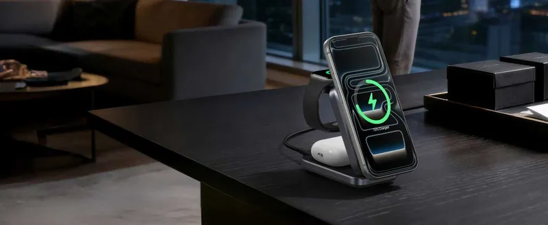 Anker Prime Wireless Charging Station ( 3in1 MagGo, Aircool, Foldable) 4
