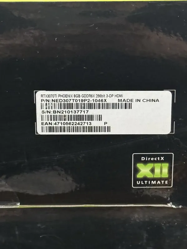 Videokarta 3070ti 8 gb 256bit GDDR6x 13 dona sotiladi igrovoy zalniki — фото 5