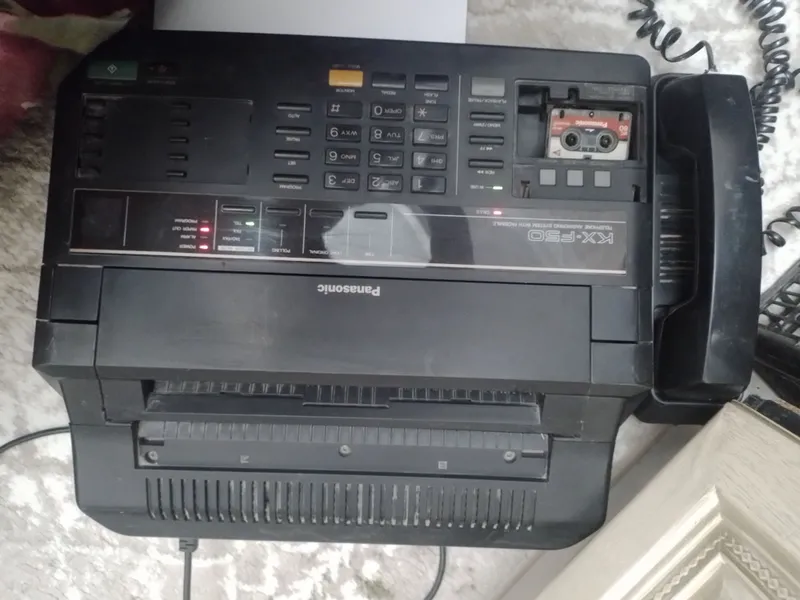 panasonic kx f50 fax telex telefon 1