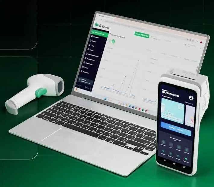 Кассовый аппарат+Терминал 3 в 1. UZCARD/HUMO 4 Кассовый аппарат+Терминал 3 в 1. UZCARD/HUMO 4