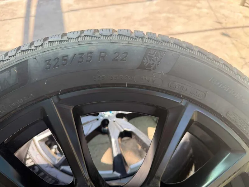 Оригинальные колеса / диски BMW 742M R22 с Michelin Pilot Alpin 5 — фото 7