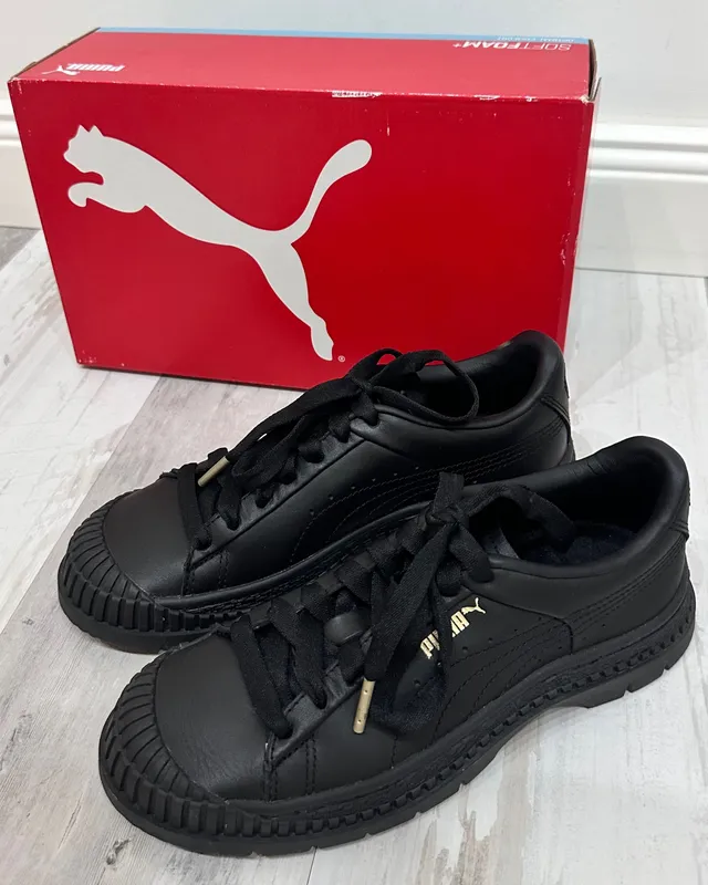 Оригинальные Puma черные кроссовки 35.5 1
