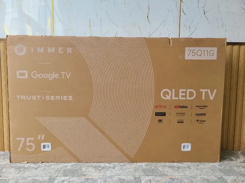 IMMER 75 4K UHD 60hz webOS televizor, bepul yetkazib berish 1