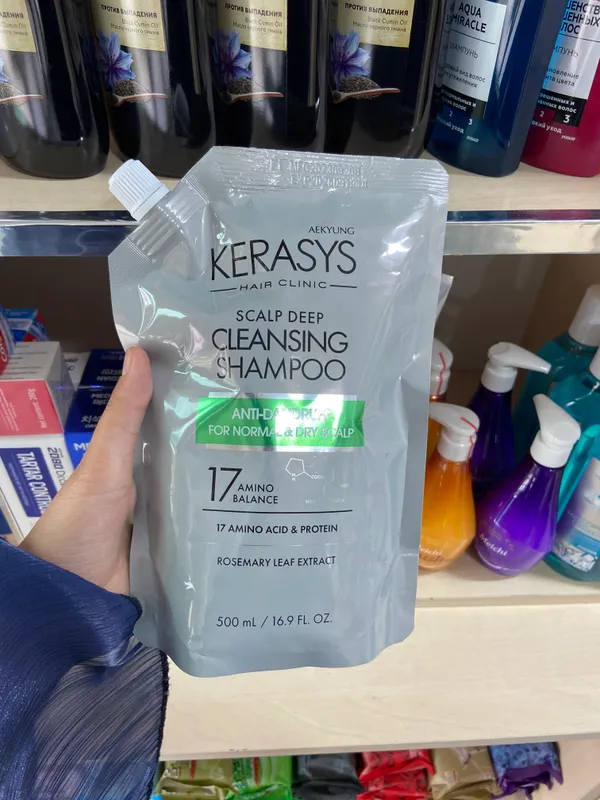 Kerasys shanpun har hil varyantda bor arginal