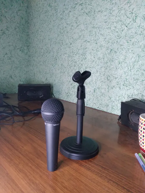 Behringer XM8500 Mikrafon + Mini Stoyka — фото 2