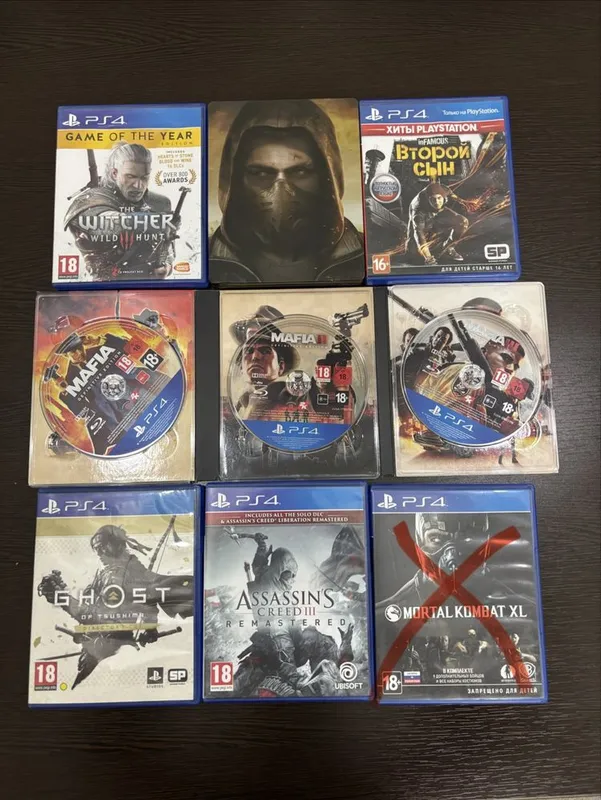 Игры/диски на playstation 4 ps4 2 Игры/диски на playstation 4 ps4 2