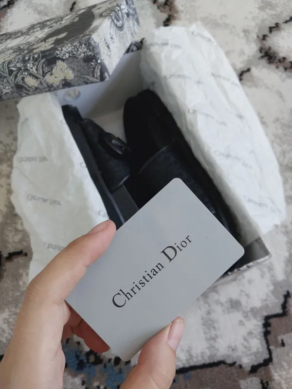 Тапочки Dior 4