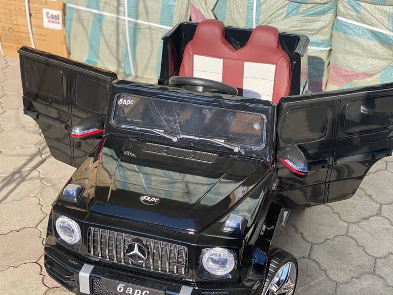 Mercedes-Benz Geländewagen детская машина, электромобиль 5