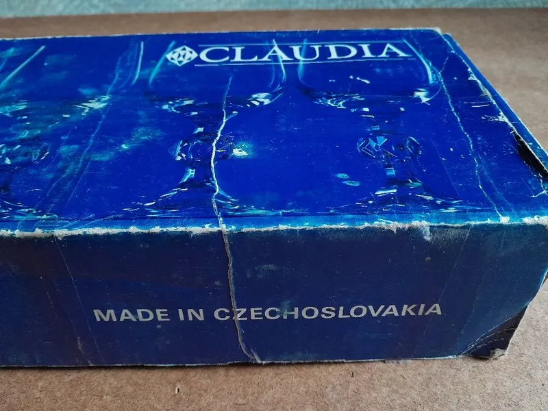 Бокалы из чешского хрусталя CLAUDIA (серия «Фазан») — фото 2 Бокалы из чешского хрусталя CLAUDIA (серия «Фазан») — фото 2