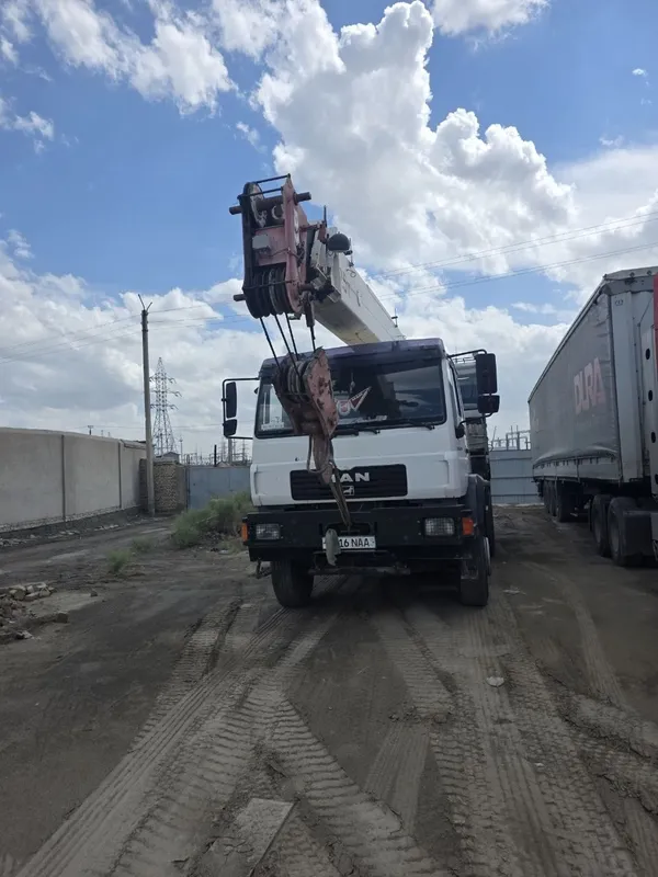 Авто Кран 25т ман 4 Авто Кран 25т ман 4
