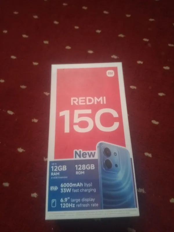 telefon sotiladi nomi redmi 15c  2 oy ishlatilgan — фото 2