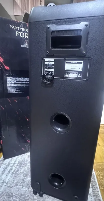 Колонка 120w denn partybooster fort — фото 4