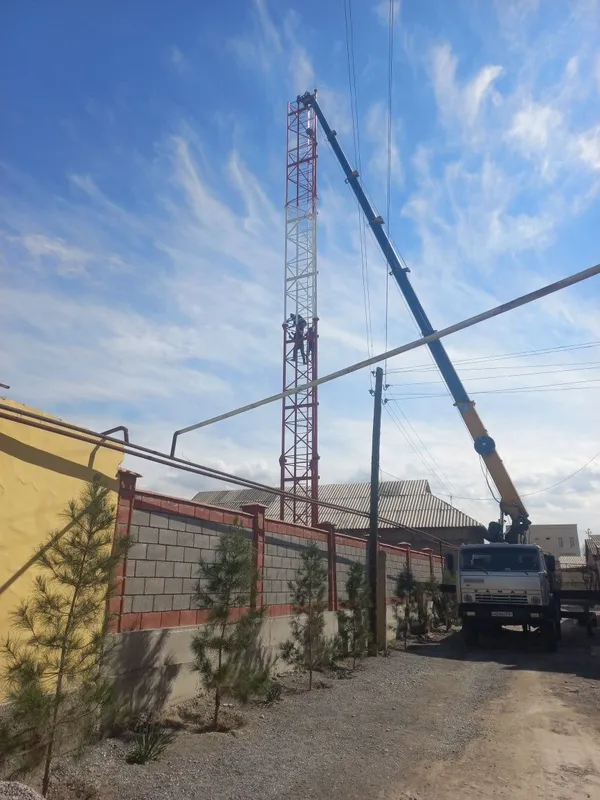 Манипулятор, kamaz, 7.5 ton. 24m strela vishkasi bor. Bort 6m.