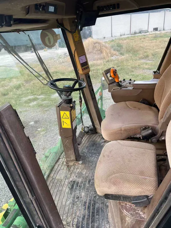 JohnDeere7660 bunkerli paxta terish mashinasi sotiladi 3