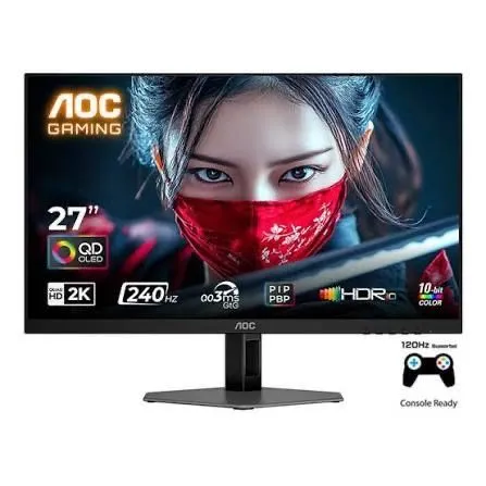 Монитор AOC Q27G40ZDF 2k 240hz oled