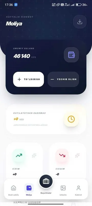 Ish bor ,Ustalarga ish ilovamida ish bor