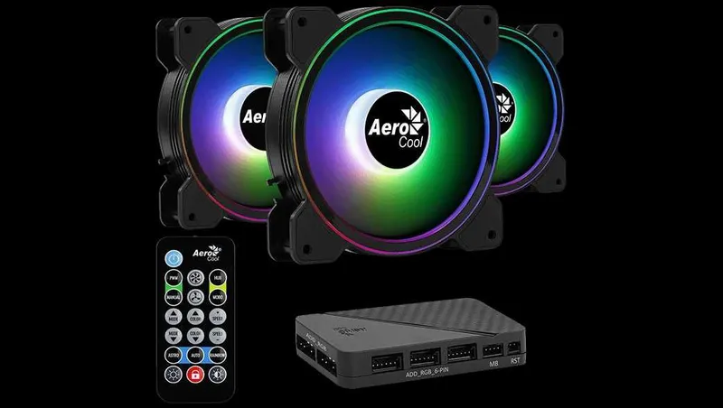 ARGB вентиляторы AeroCool 120 мм — Duo 12 Pro / Saturn Pro — фото 5