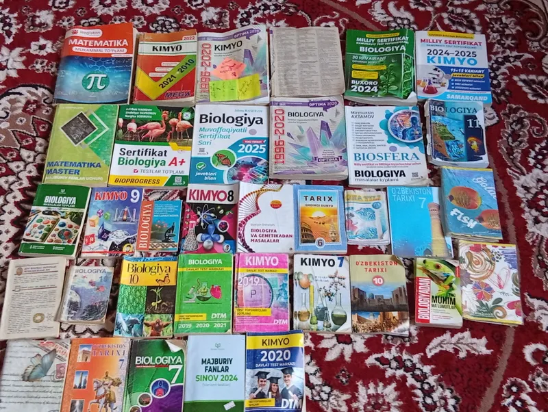 biologiya fani ga oid kitoblar sotiladi 1 qoʻl ish biologiya fani ga oid kitoblar sotiladi 1 qoʻl ish