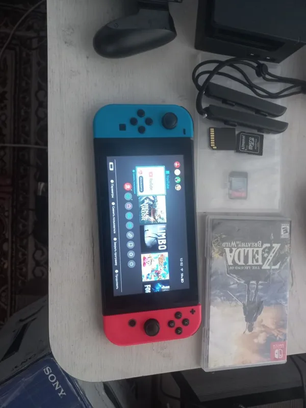 SWITCH nintendo full kamplekt original o'yinlar bor karobka dakumenti — фото 6