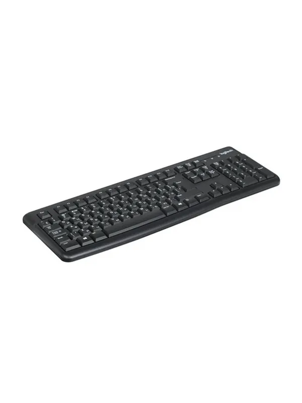 Клавиатура Logitech K120 920-002506/22 (мембранная, проводная, USB, 104 клавиши, черная) — фото 7