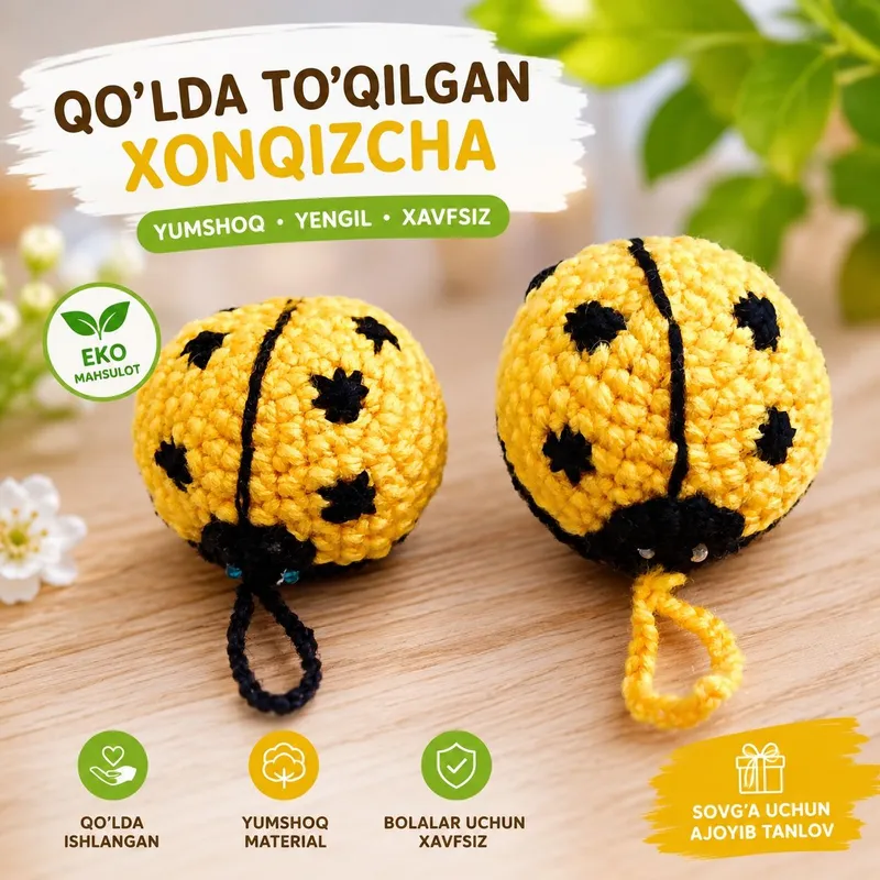 Xonqizi o'yinchoq brelo'klar