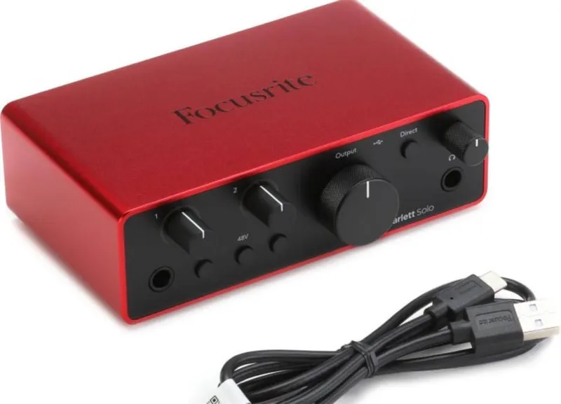 Focusrite Scarlett Solo 4th Gen — фото 2