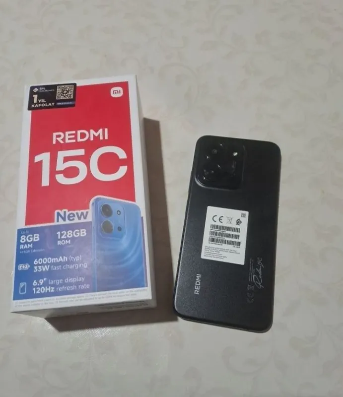 Redmi 15 C sotiladi.