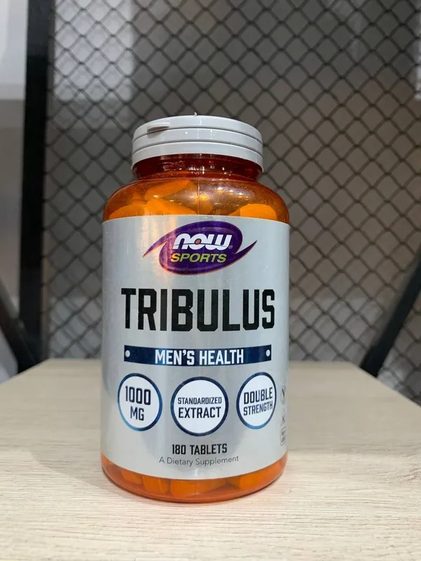 NOW Tribulus 1000 mg | 180 таблеток | Экстракт трибулуса