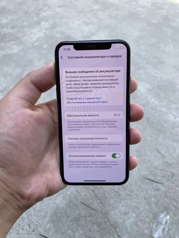 Iphone x ideal 64gb ochilmagan — фото 1