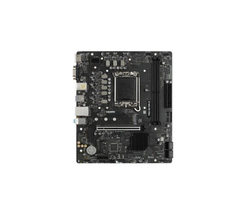 | Материнская плата MSI PRO H610M-E D5