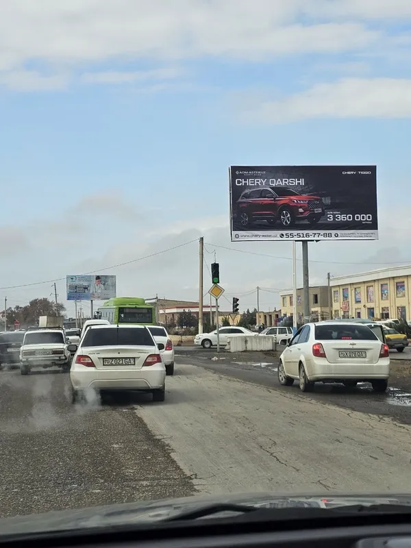 Bilbordda reklama/Билбордда реклама/Реклама на билбордах. — фото 3