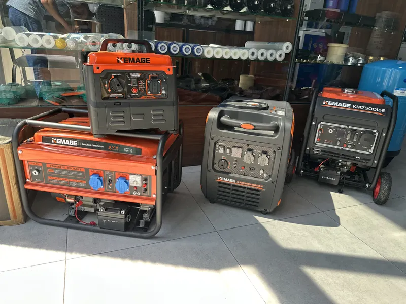 генератор kemage saab 5.5kw +ATC BOX inverter