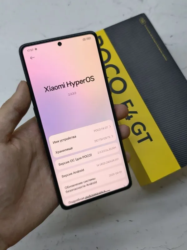 Poco F4 GT 128Gb Sotlad 2 Poco F4 GT 128Gb Sotlad 2