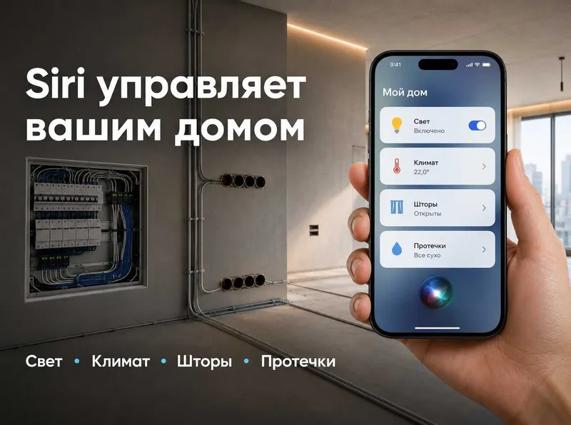 Не закрывайте стены без плана умного дома