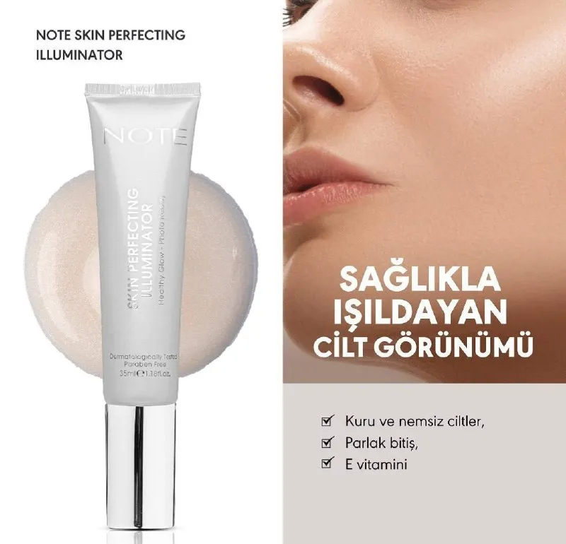 Основа под макияж NOTE SKIN PERFECTING ILLUMINATOR