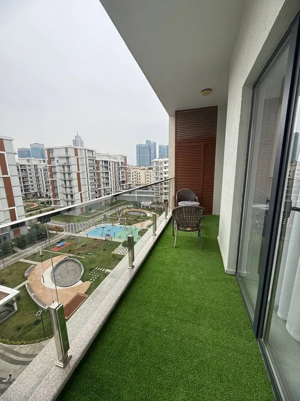 Сдаётся квартира в Tashkent City Gardens. 3-комнатная, 73 кв.м, зал-ку — фото 1