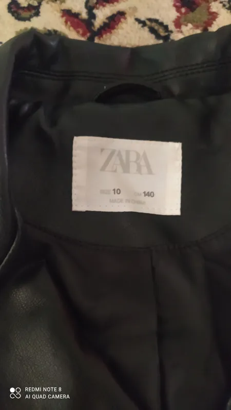 Кожанка Zara — фото 1