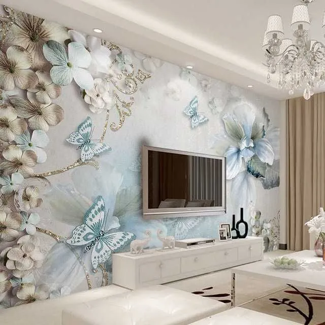 Фотообои 3D яркие премиум качества / Sifatli 3D fotooboylar devor — фото 2