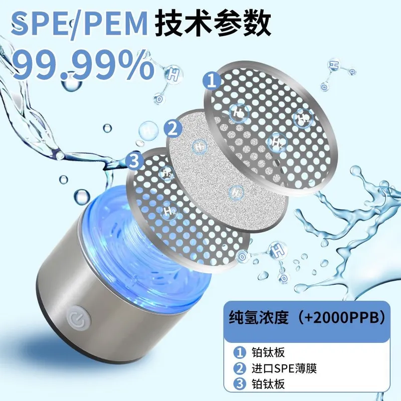 Portable Hydrogen Water Bottle — фото 4 Portable Hydrogen Water Bottle — фото 4