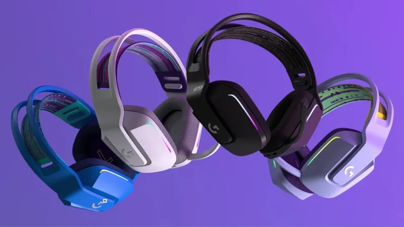 Игровые наушники logitech g733 модель — фото 1