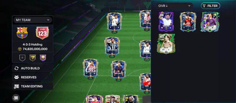 Продаётся аккаунт FC Mobile за 200 тысяч сум 1