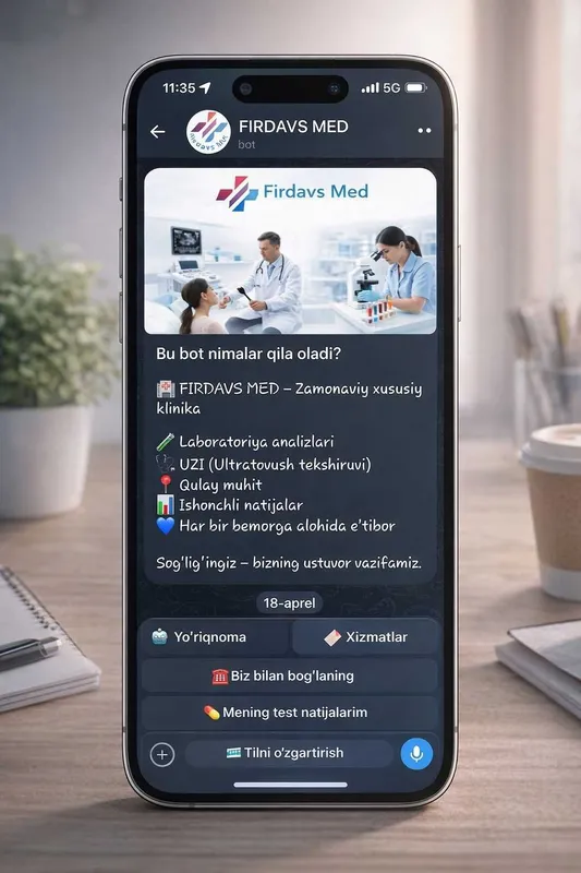Klinika va laboratoriya uchun avtomatlashtirish tizimi — фото 5