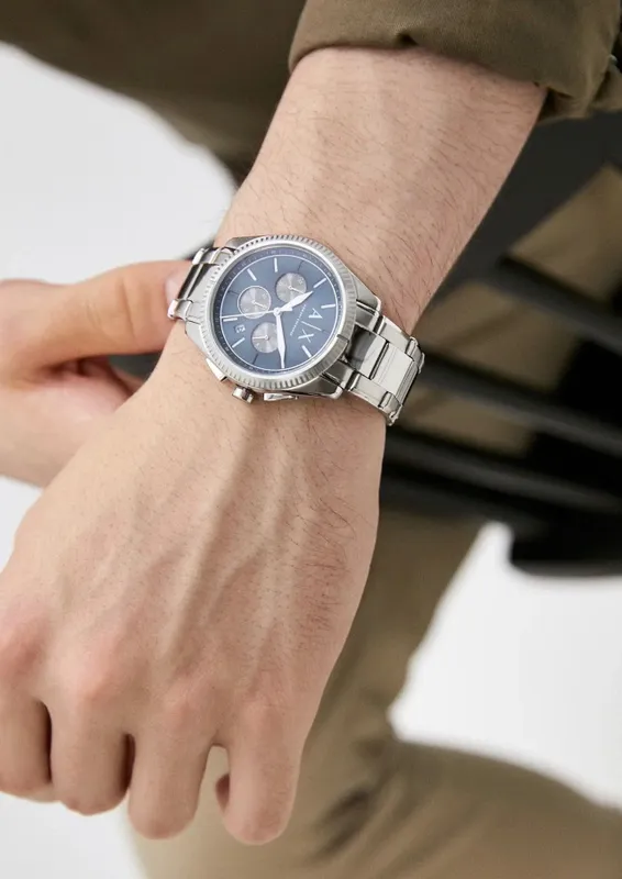 Мужские наручные часы Armani Exchange AX2850 c хронографом — фото 3