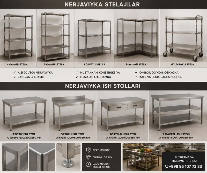 Stelaj nerjaviyka