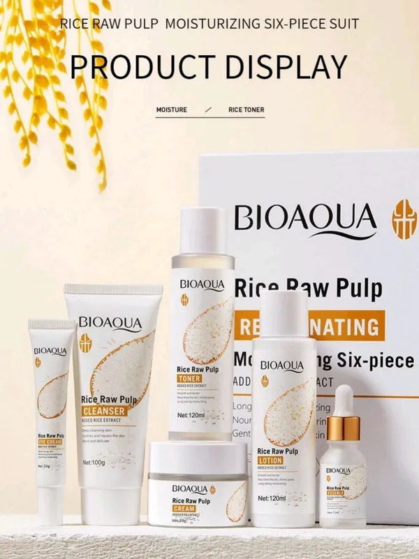 Bioaqua - qizlar ayollar yuzlari uchun nabor