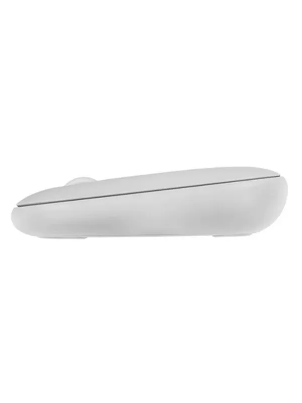 Мышь Logitech Pebble Mouse 2 M350s, беспроводная, оптический светодиод, для правой и левой руки, белый — фото 3 Мышь Logitech Pebble Mouse 2 M350s, беспроводная, оптический светодиод, для правой и левой руки, белый — фото 3